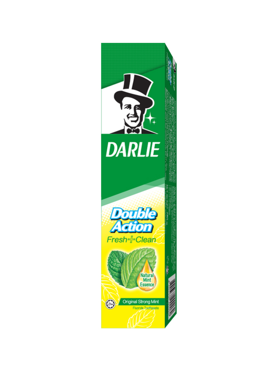 DARLIE DOUBLE ACTION TOOTHPASTE STRONG MINT 200G – Village Grocer ...