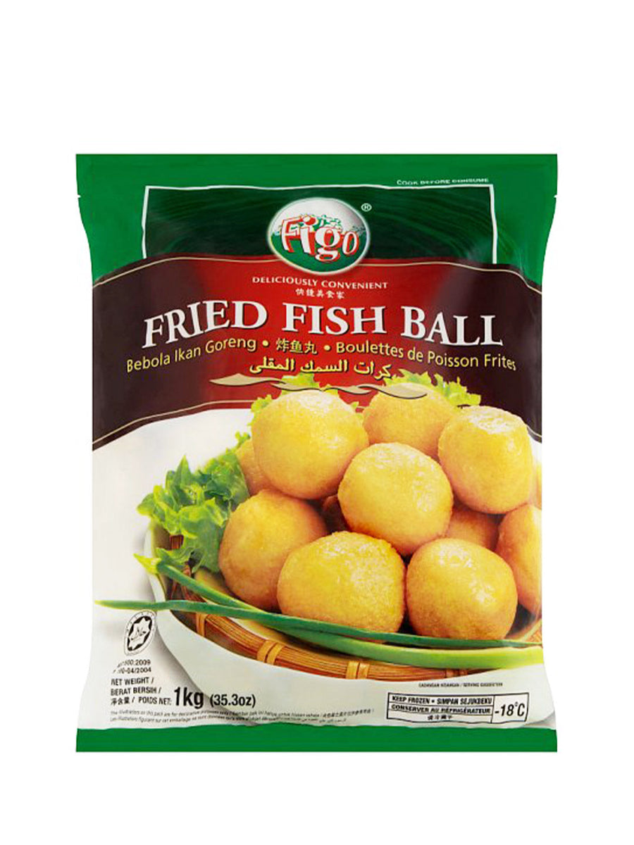 FIGO FROZEN FRIED FISH BALL 1KG – Village Grocer - Southkey