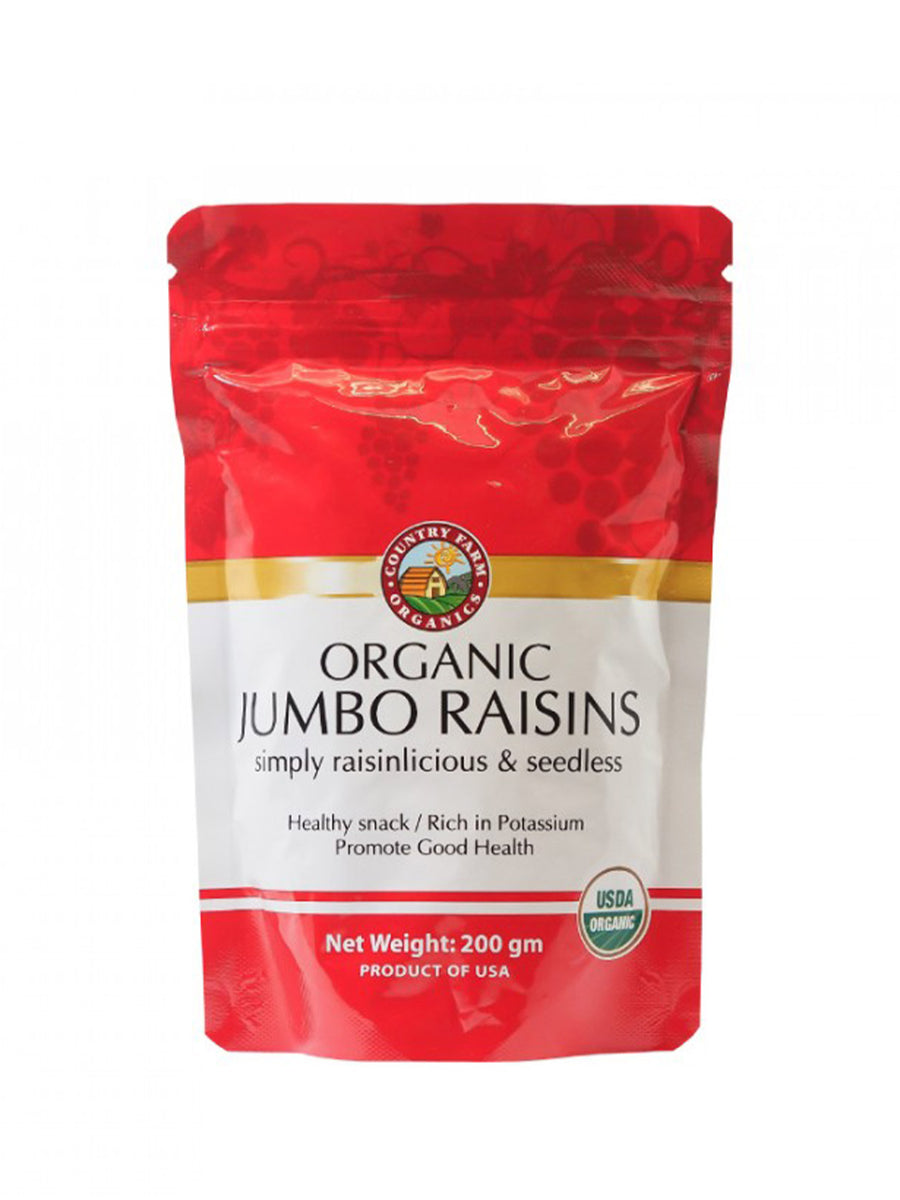 CF ORGANIC RED RAISIN POUCH 200G – Village Grocer - Southkey